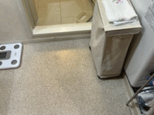 床ワイパー洗浄で床まわりのきれいが長持ち　目黒区O様邸